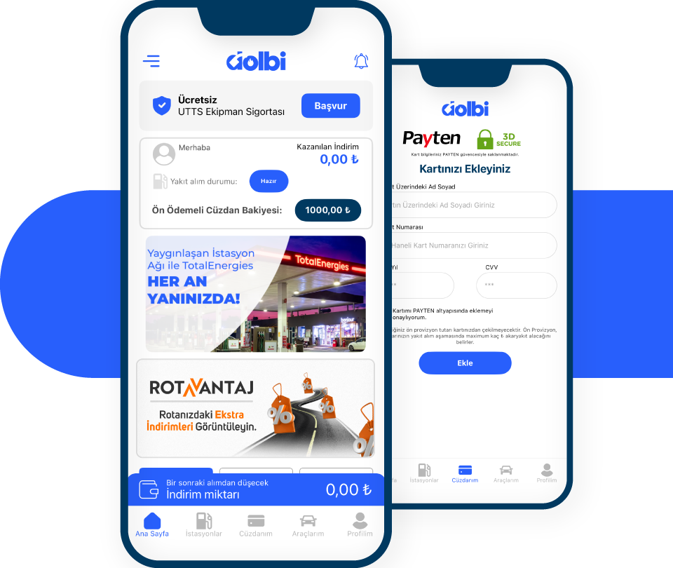 Dolbi Uygulama Ekranları